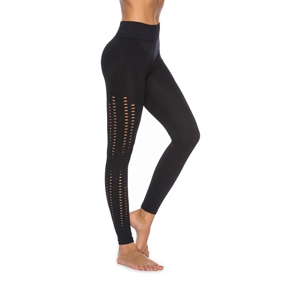 GymShred Pants - Tummy Control Gym Compression Tights Pants